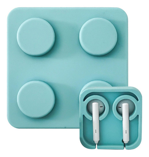 . Enrollador De Cables De Silicona For Auriculares