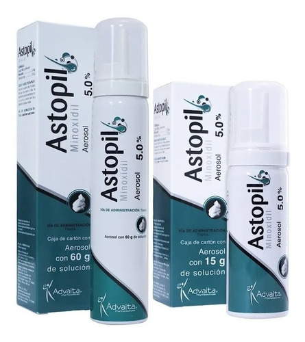 Imagen 5 de 6 de Astopil Minoxidil 5% Espuma 60ml