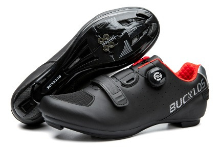 Zapatilla Ciclismo Bucklos Ruta 35 Al 47 - Tecnobox