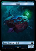 Comprar Cartas Magic 2x Fish Token \u002F\u002F Human Token (#006) Dr Who