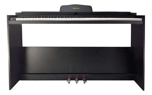 Piano Digital Waldman Dpst-88 88 Teclas Cor Marrom-escuro 127V