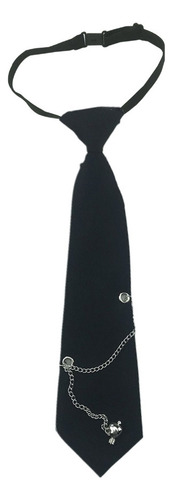 (5 #mold) Corbata Para Mujer Y Hombre, Estilo Punk, Cadena D