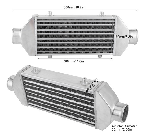 Intercooler Turbo Intercooler Universal Com Montagem Frontal