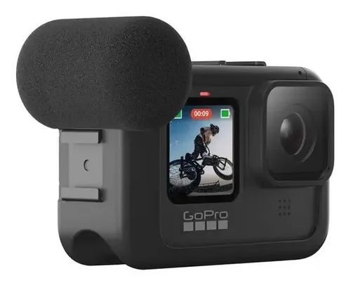 Módulo de mídia Mod GoPro Hero 9, 10, 11, 12 e 13 Black Preto