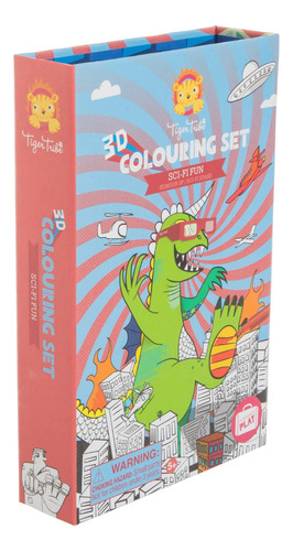 Tiger Tribe: Juego Para Colorear En 3d - Diversión De Cienc