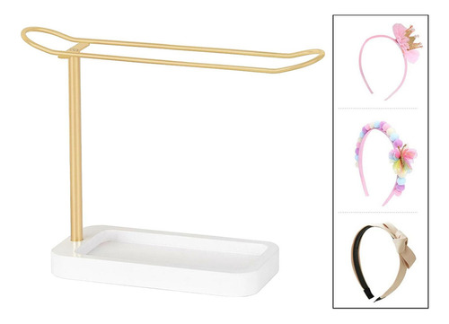 Soporte Para Diadema Con Bandeja Para Guardar Pulseras,l