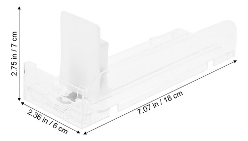 R0x Estante Transparente Para Empujar Cigarrillos Con
