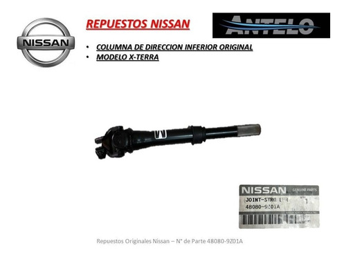Columna Direccion Inferior Original Nissan X -terra
