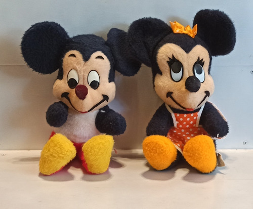 Peluches Walt Disney Mickey Mouse Minnie Walt Disney 50s/60s