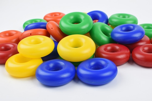 Juego Donas, Llantas Con 50 Pzas, Material Construcción