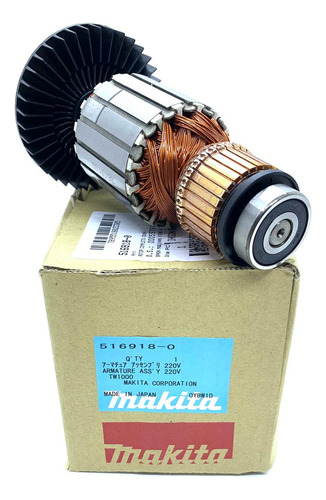 Induzido Rotor Makita 220v Chave Impacto Tw1000 (516918-0)