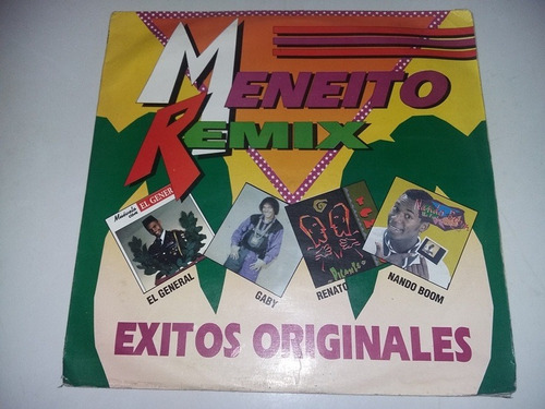 Lp Vinilo Disco Acetato Meneito Remix Nando Boom El General