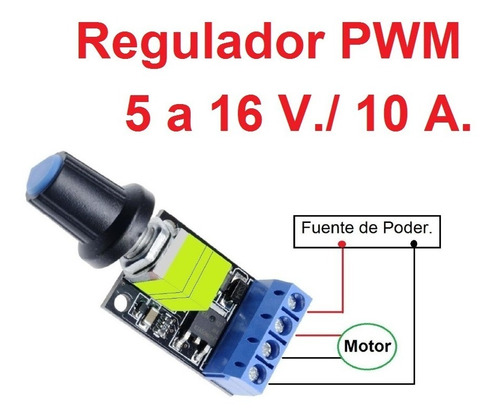 Regulador De Velocidad Motor Cc / Control X Pwm