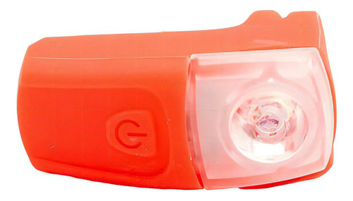 Luz Led Roja Impermeable De Bicicleta Con 3 Funciones Color Rojo
