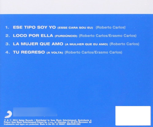 Roberto Carlos-ese Tipo Soy Yo. Cd Original. Nuevo