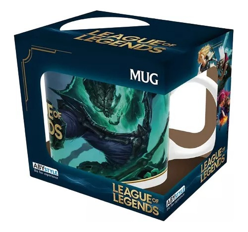 Taza Cerámica League Of Legends Diseño Tresh Vs Lucian    