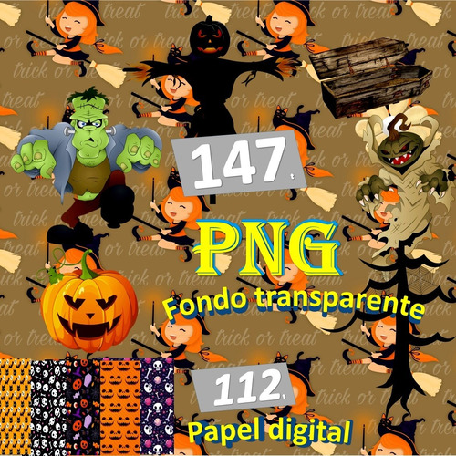 Cliparts Imagenes Png Papel Digital Halloween