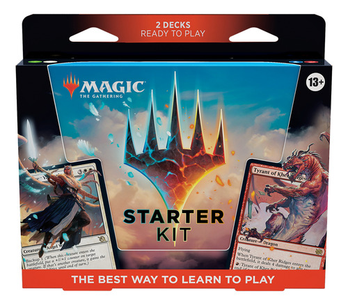 Magic The Gathering Mtg Starter Kit 2023 2 Barajas En Inglés