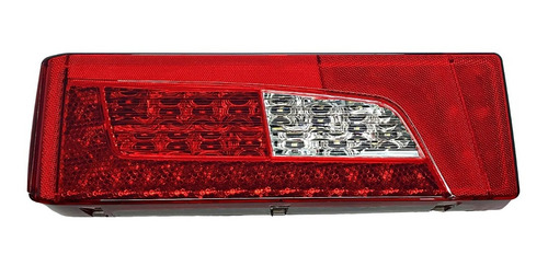 Imagem 2 de 5 de Par Lanterna Traseira Scania Streamline Serie 4 5 6 Led 24v