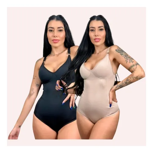comprar Kit 2 Body Modelador Feminino Redutora Cinta Modeladora