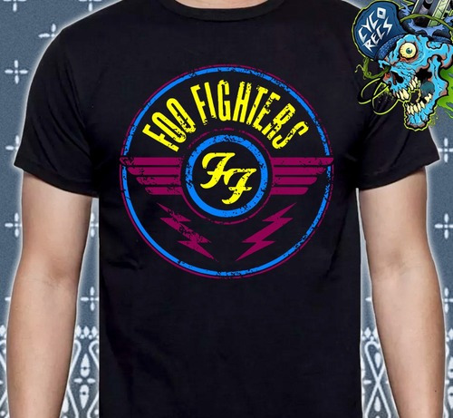 Foo Fighters - Polera Serigrafia