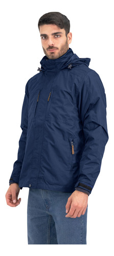 Parka Desmontable Quebec Ottawa 3 En 1 Deep Blue
