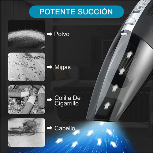 Aspirador De Mano Portátil Para Hogar Y Automóvil R-6053