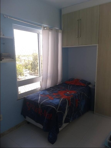 Apartamento Com 3 Dormitórios, 82 M² - Venda Por R$ 420.000,00 Ou Aluguel Por R$ 3.000,00/mês - Buraquinho - Lauro De Freitas/ba - Ap2866