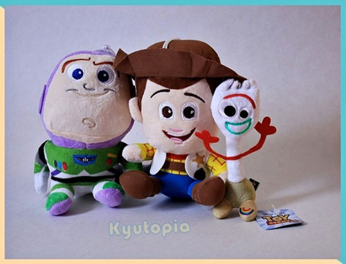 Pack Woody, Buzz Lightyear, Forky (toy Story) (envio Gratis)