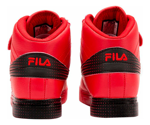 Zapatillas De Niño Fila Vulc 13 Halftone Rojo