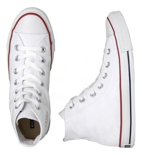 Tenis Bota Converse All Star Clasico Blanco Unisex M7650c