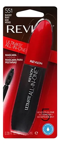 Máscara Revlon Volumazing Waterproof Blackest Black 8,87 Ml