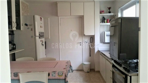 Imagem 7 de 15 de Campo Belo, Apartamento 122m2, 4 Dormitórios, 2 Vagas. - Cf80064