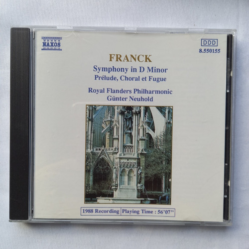 Franck Gunter Neuhold Symphony In D Minor Cd / Kktus 