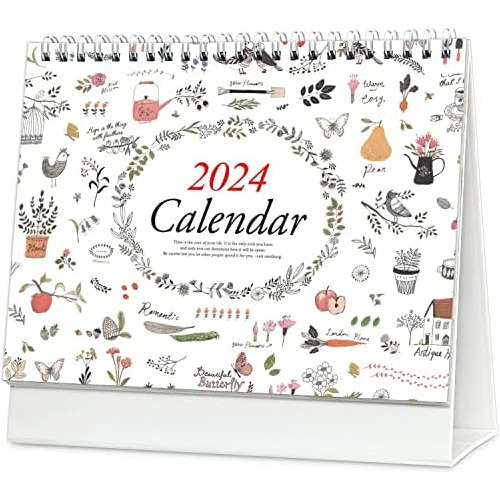 Mini Calendario De Escritorio 2023-2024 Escuela O Hogar...