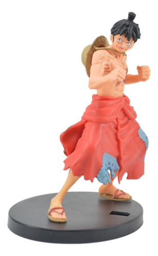 Figura Muñeco Gashapone One Piece Luffy Yukata Wano Pose 1