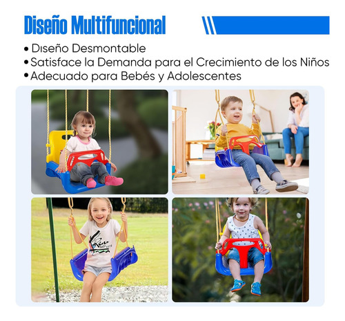 Columpio De Silla De Asiento Para Niños/bebés, Hamaca,3 En 1