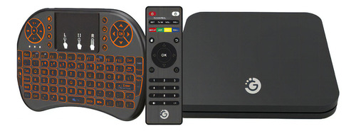 Combo Goldtech Tv Box Lite 16gb 2gb 4k Smart Tv Android Ax ® Color Negro