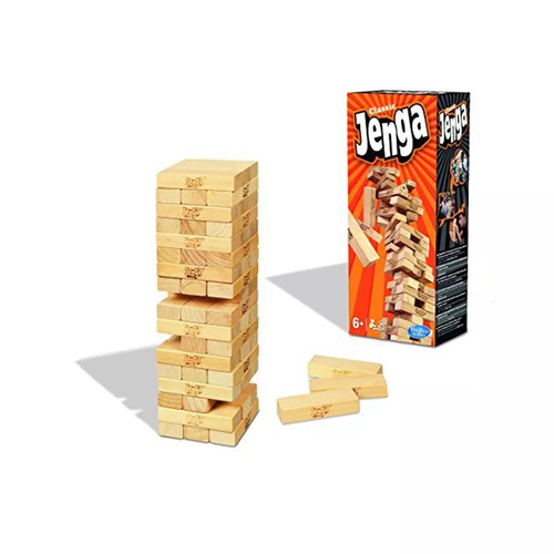 Jenga Clásico Original Hasbro Juego De Mesa - Giro Didáctico