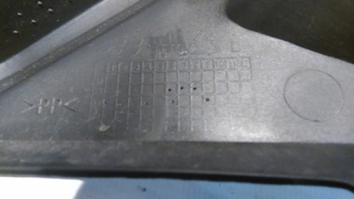 Imagen 2 de 4 de Cobertor Apoyapie Trasero Izquierdo Zanella Rx 200 N Cuotas
