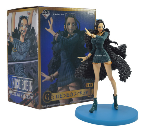 Figura Muñeco Gashapone One Piece 20 Aniversario Nico Robin