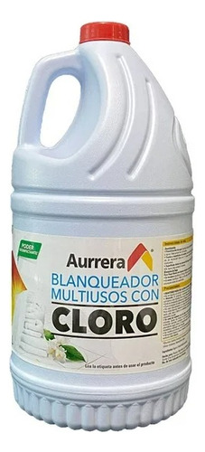 Blanqueador Aurrera Multiusos Con Cloro 4 L