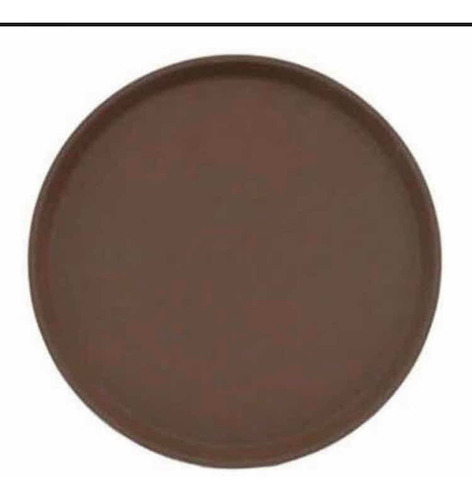 Charola De Servicio Para Mesero Restaurante Redonda 46 Cm