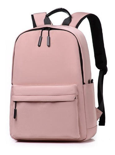 Mochila escolar Kikigoal CMF-8101BB color rosa diseño lisa 32L