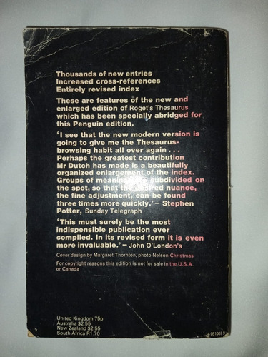 Roget's Thesaurus - Penguin