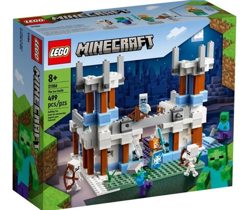 Lego Minecraft O Castelo De Gelo 21186