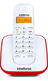 Telefone Sem Fio Intelbras Ts 3110 Vermelho