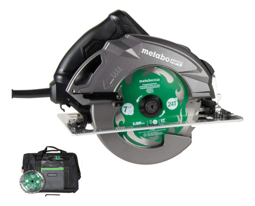 Metabo Hpt Kit Sierra Circular Ripmax Hoja Rpm Funcion Polvo