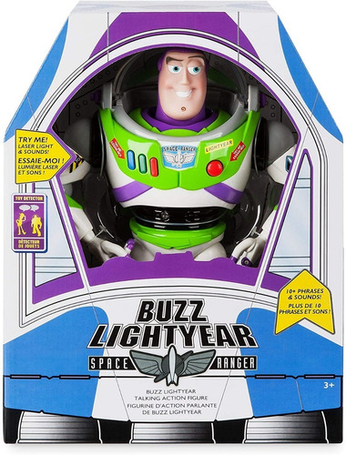 Buzz Lightyear Juguete Interactivo Original Disney Toy Story