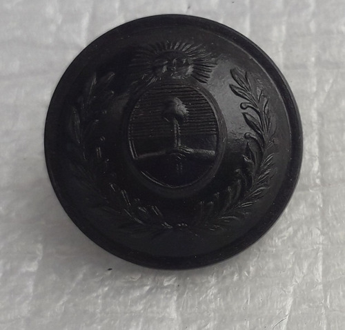 Antiguo Boton Escudo Nacional Militar - De Plastico 2,2cm